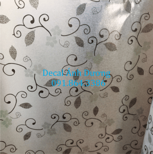 Dán decal kính 0040